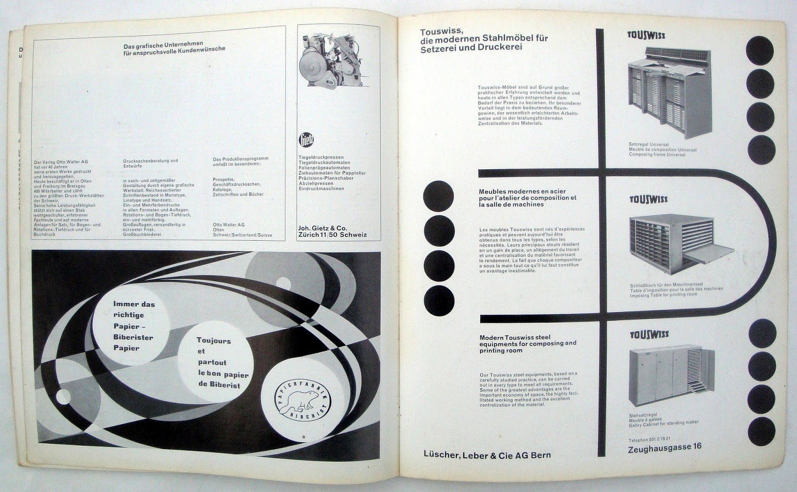 Neue Grafik / New Graphic Design / Graphisme actual / Issue 1, September, 1958