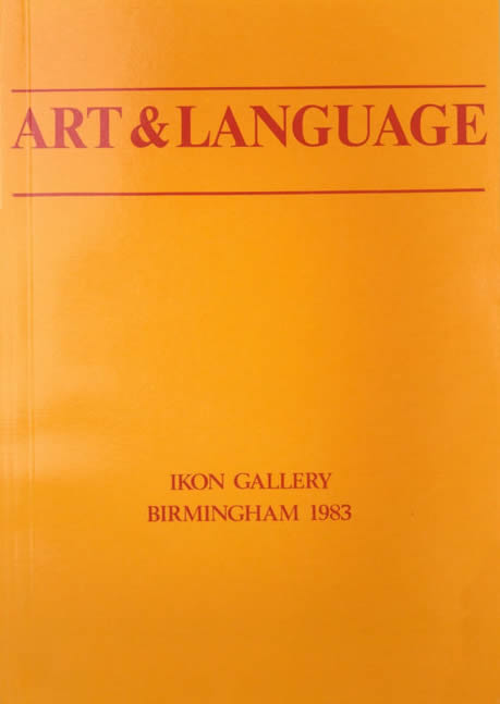 Art & Language / Charles Harrison, Art & Language