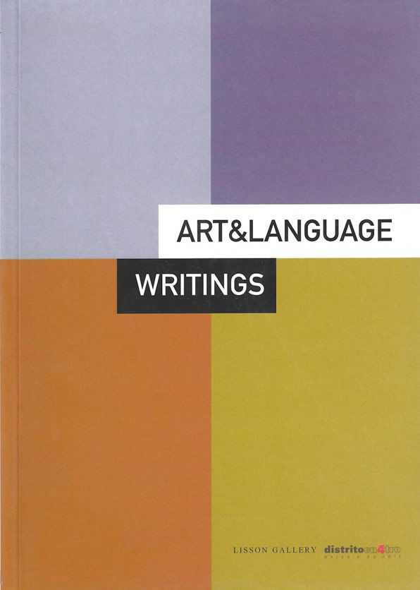 Art and Language: Writings / Art & Language, John Roberts