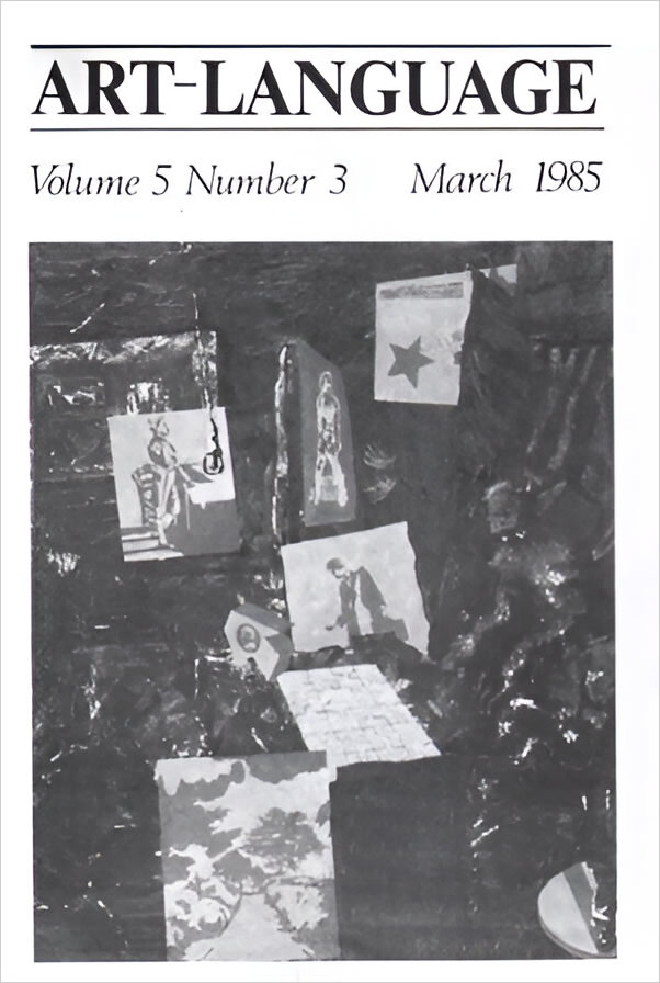 Art-Language: Vol. 5, No. 3 (March 1985) / Art & Language