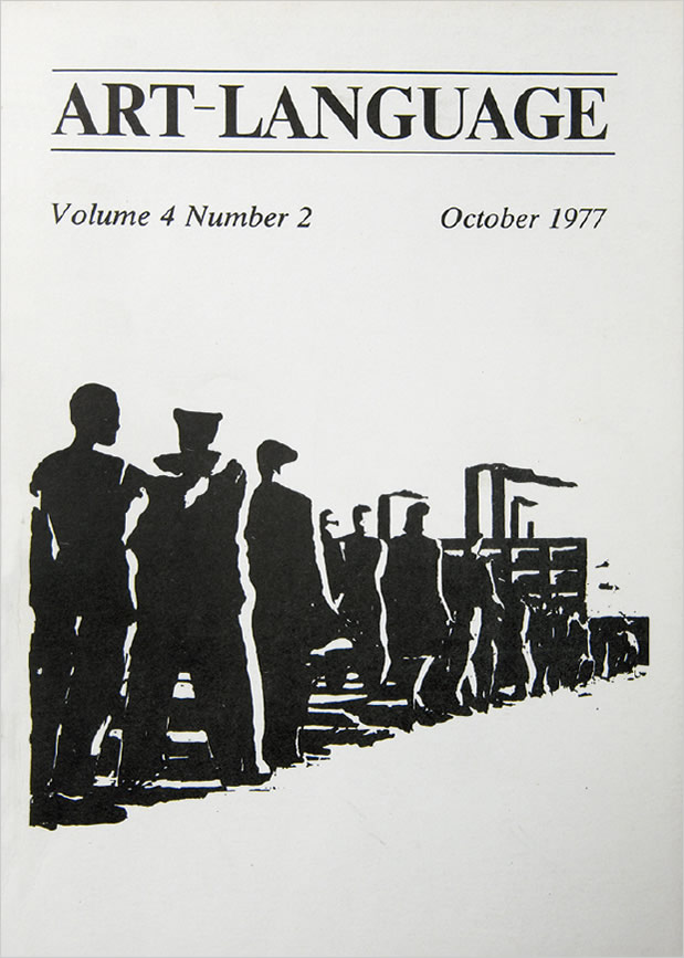 Art-Language: Vol. 4, No. 2 (October 1977) / Art & Language