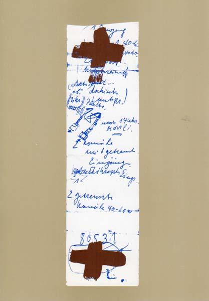 Joseph Beuys Braunkreuz / Hans van der Grinten.