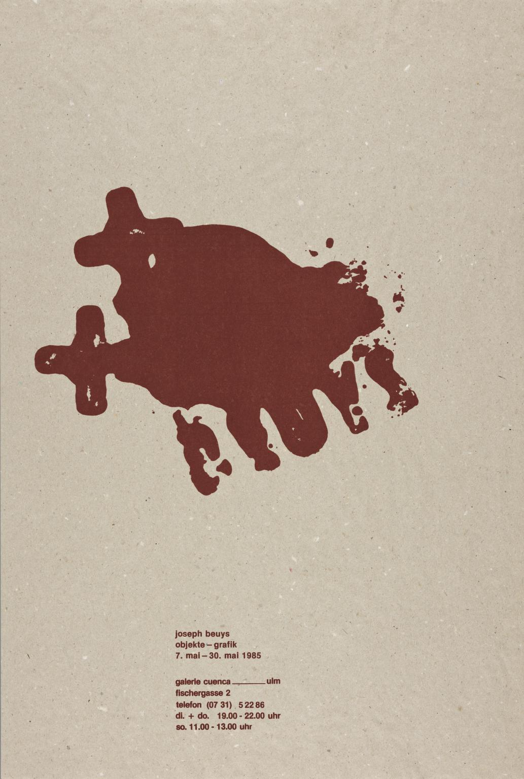 Joseph Beuys: Objekte – Grafik. 1985