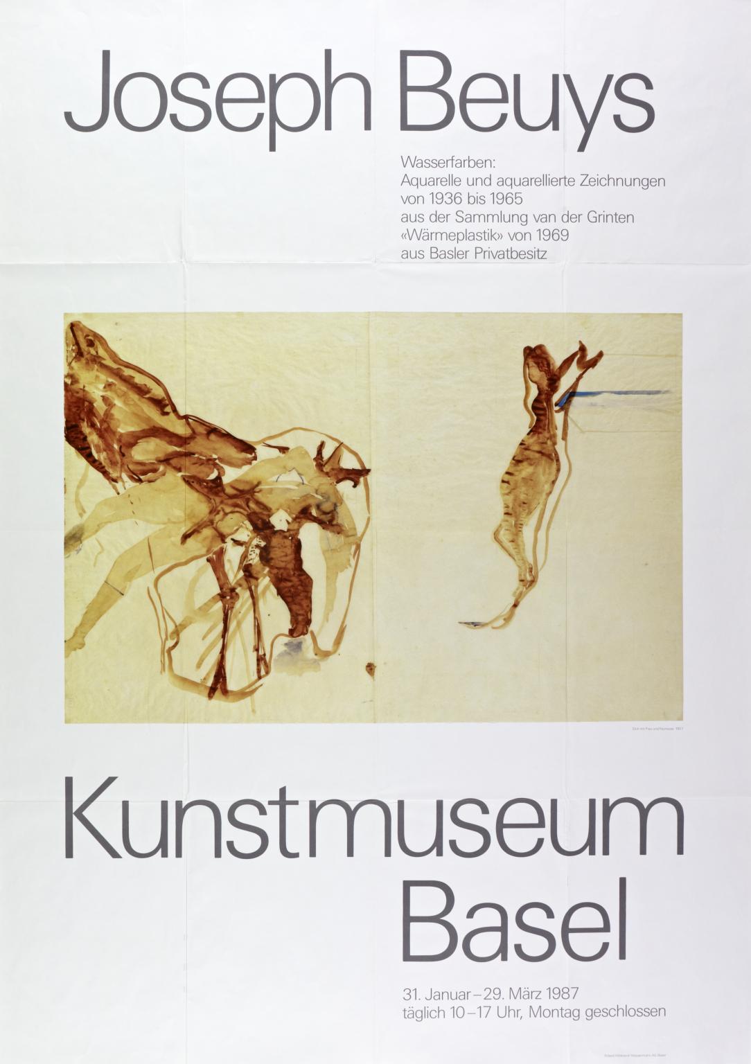 Joseph Beuys: Kunstmuseum, Basel. 1987