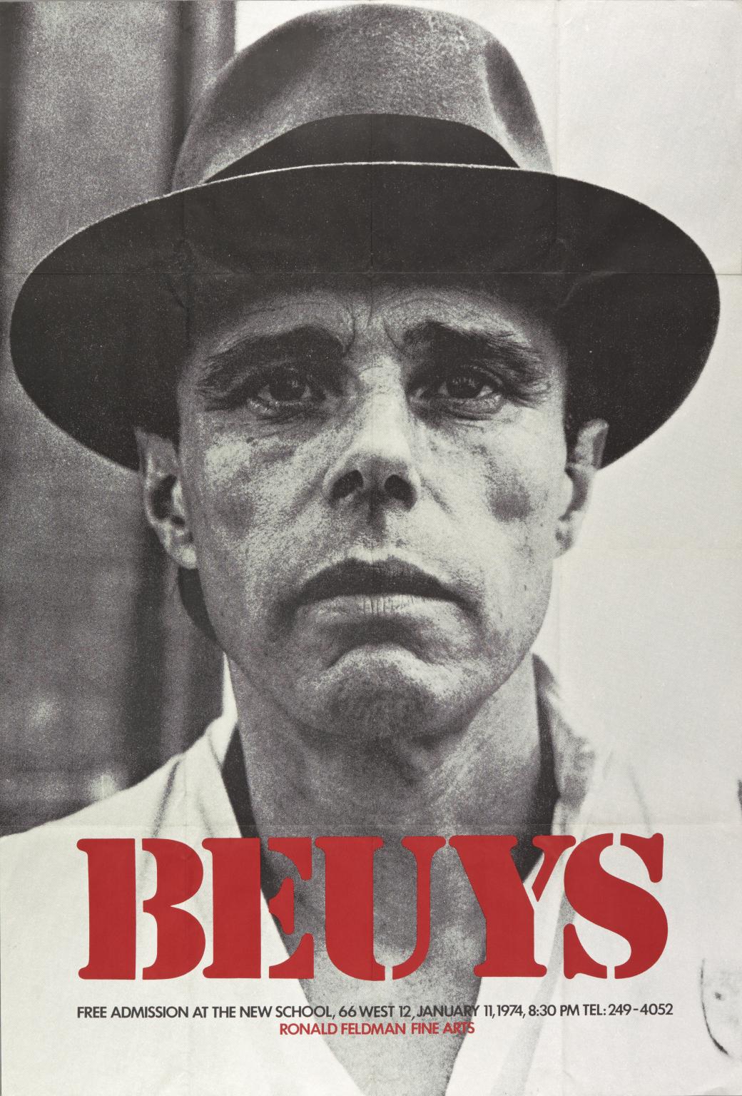Beuys at the New School. 1974