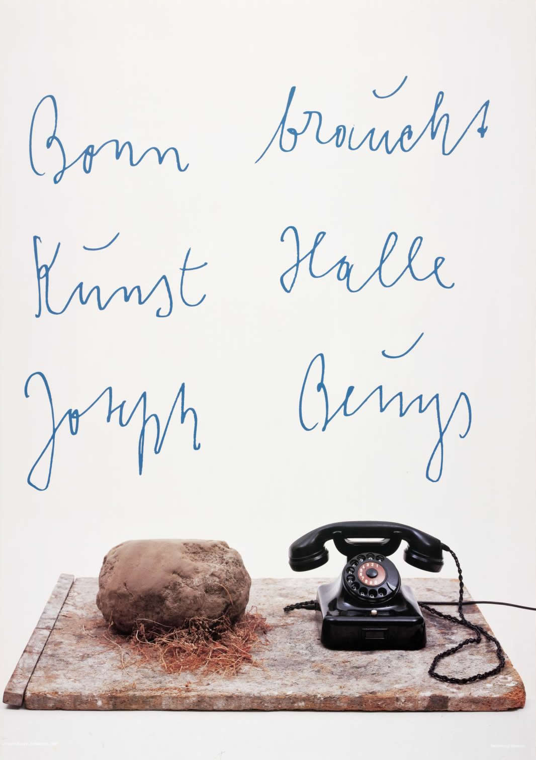 Joseph Beuys: Bonn braucht Kunst Halle. 1983
