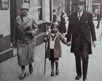 Joseph Beuys aged five with his mother and father in Kleve, circa 1926 