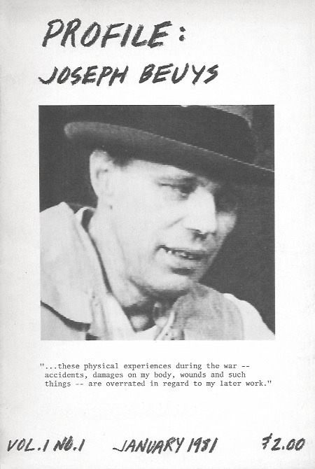 Joseph Beuys Interview: Kate Horsfield & Lyn Blumenthal 