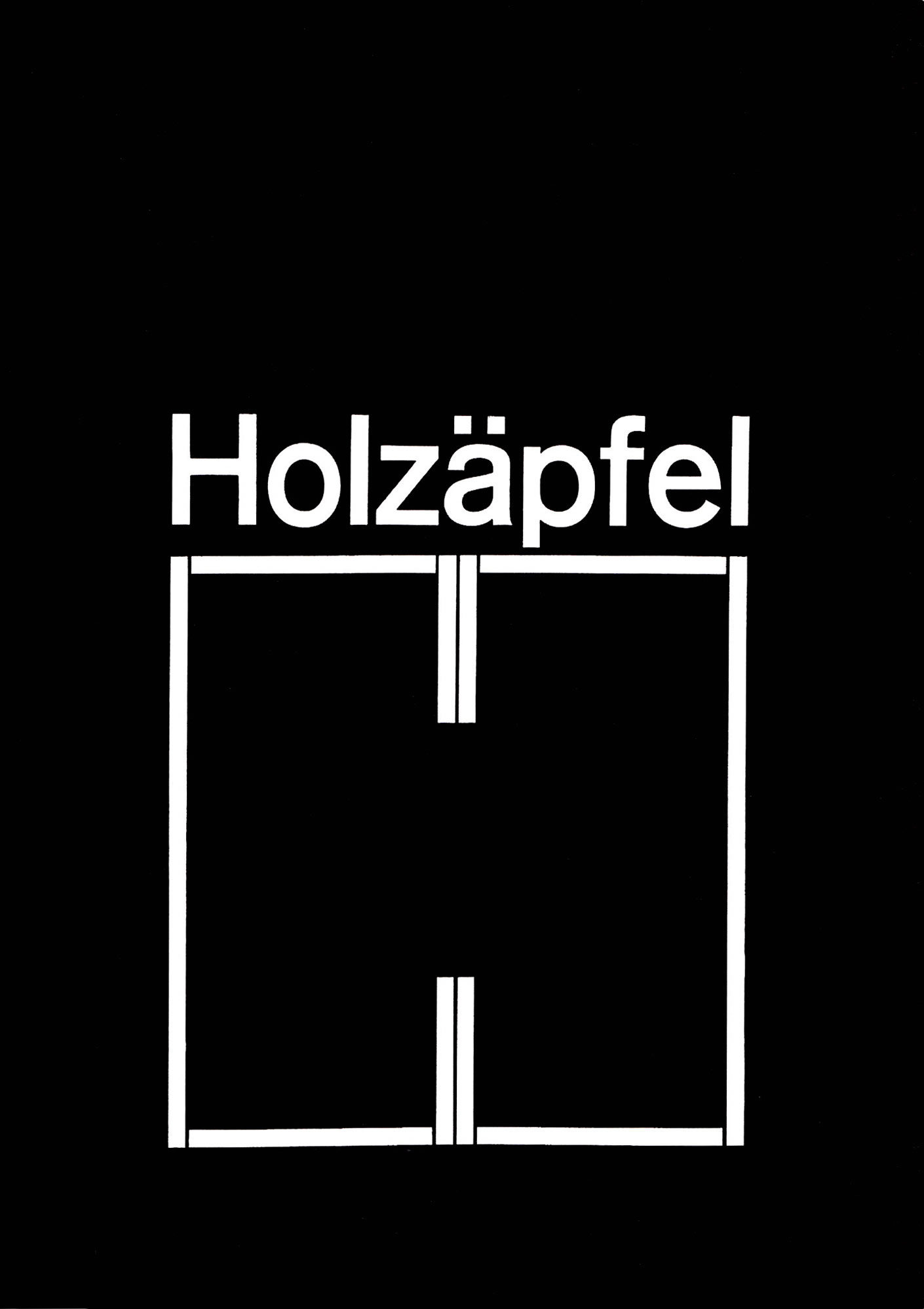 Holzäpfel. Logo. Designer: Karl Gerstner