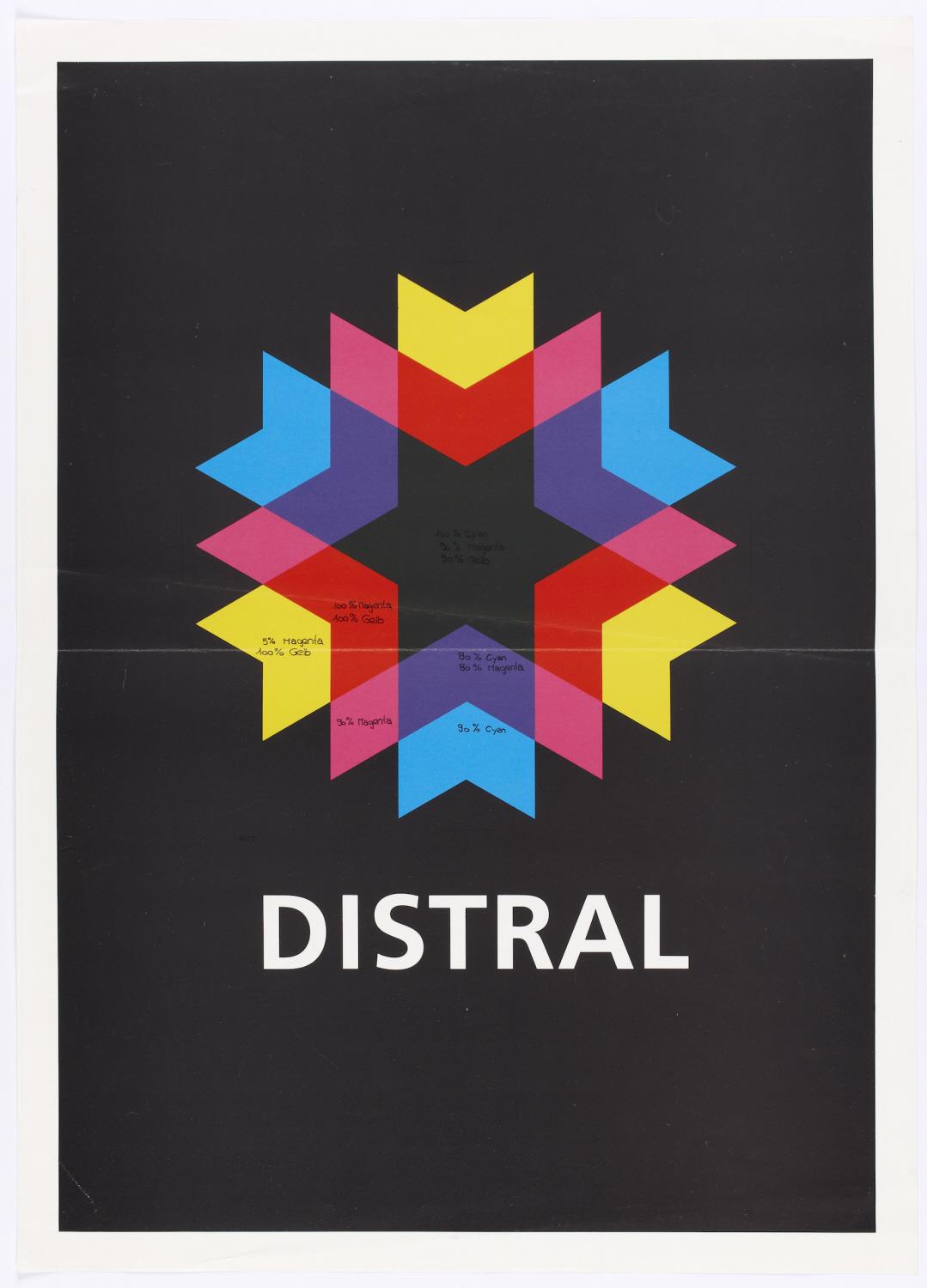 Distral Holding. Corporate Identity. Designer: Karl Gerstner