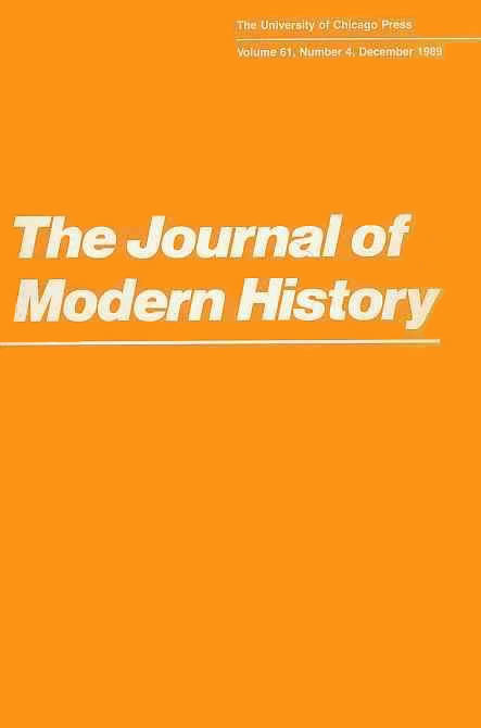 The Journal of Modern History, Vol. 61, No. 4.