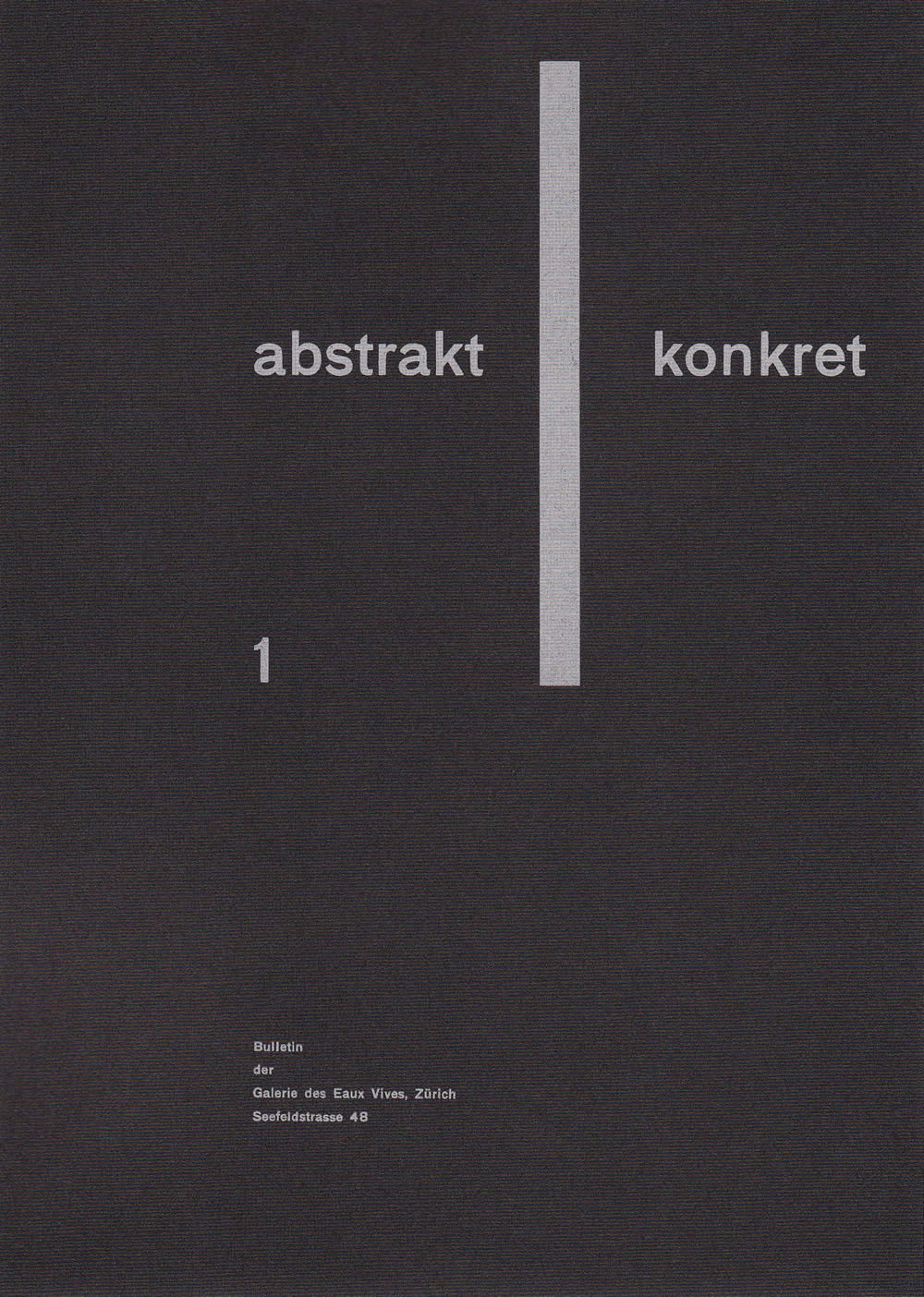 Richard Paul Lohse: abstrakt/konkret, 1944