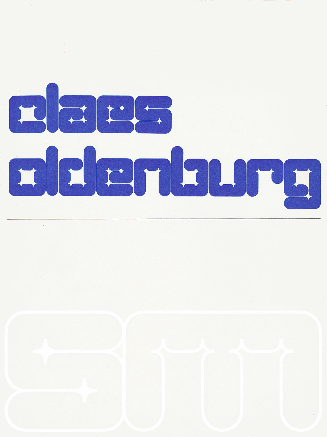 Wim Crouwel Claes Oldenburg Catalogue