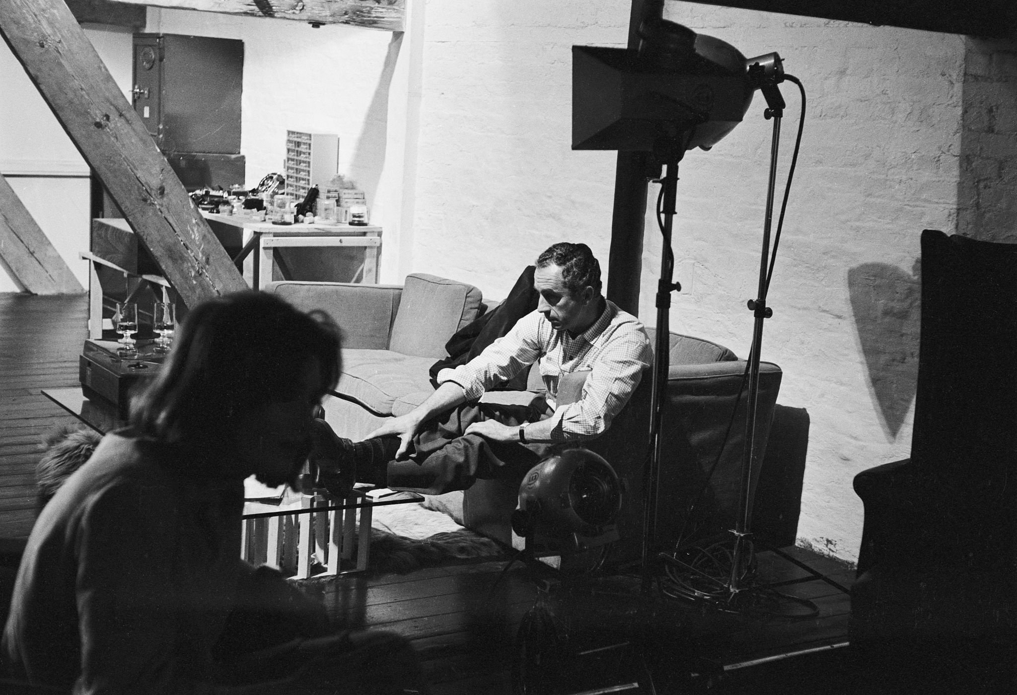 Blow-Up, Michelangelo Antonioni, production still, 1966