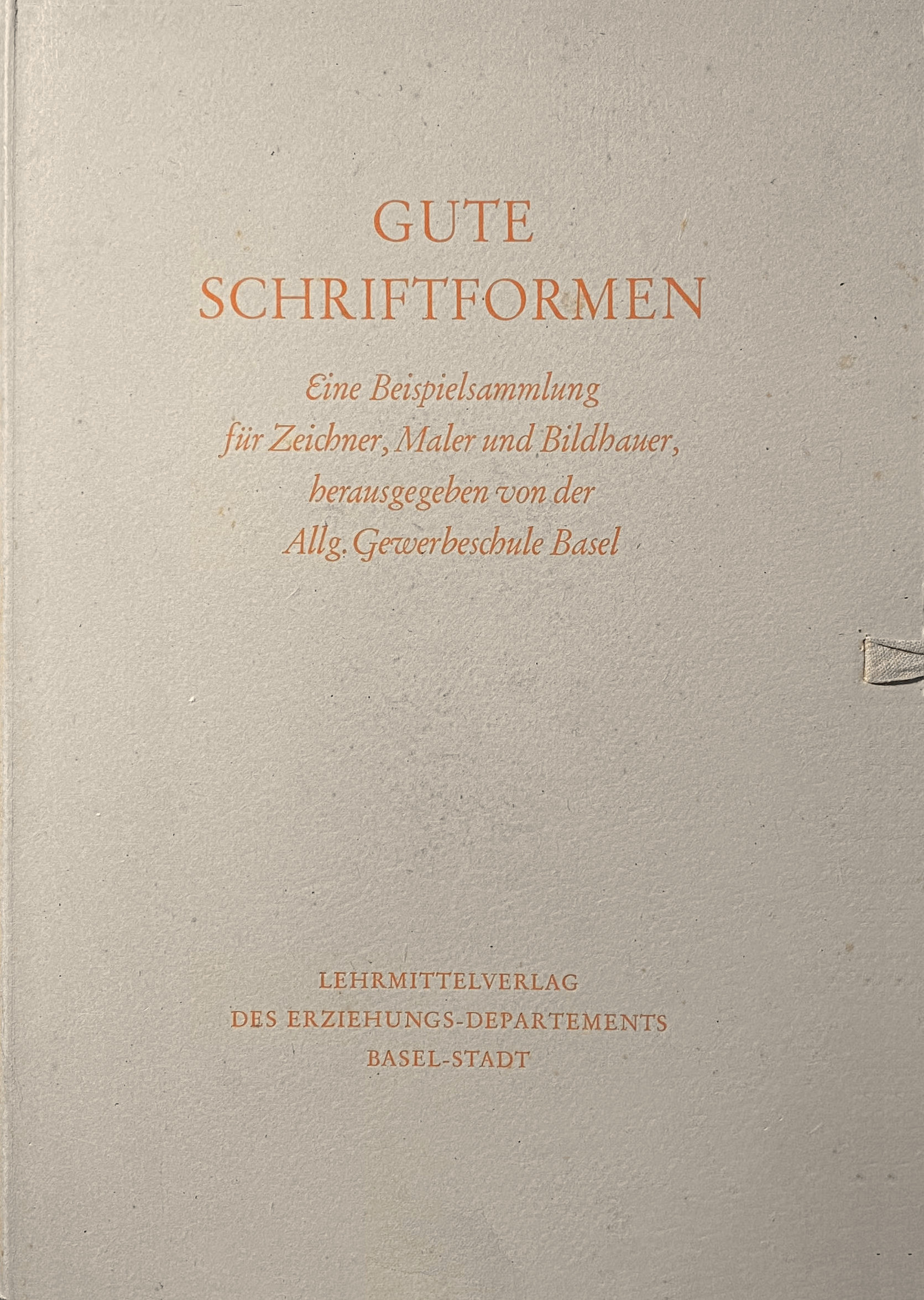 Gute Schriftformen / Jan Tschichold