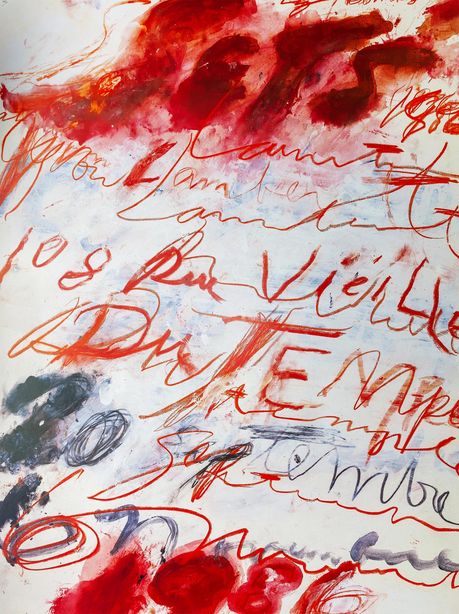 Cy Twombly: Galerie Yvon Lambert, Paris, 20 Sept.–6 Nov. 1986