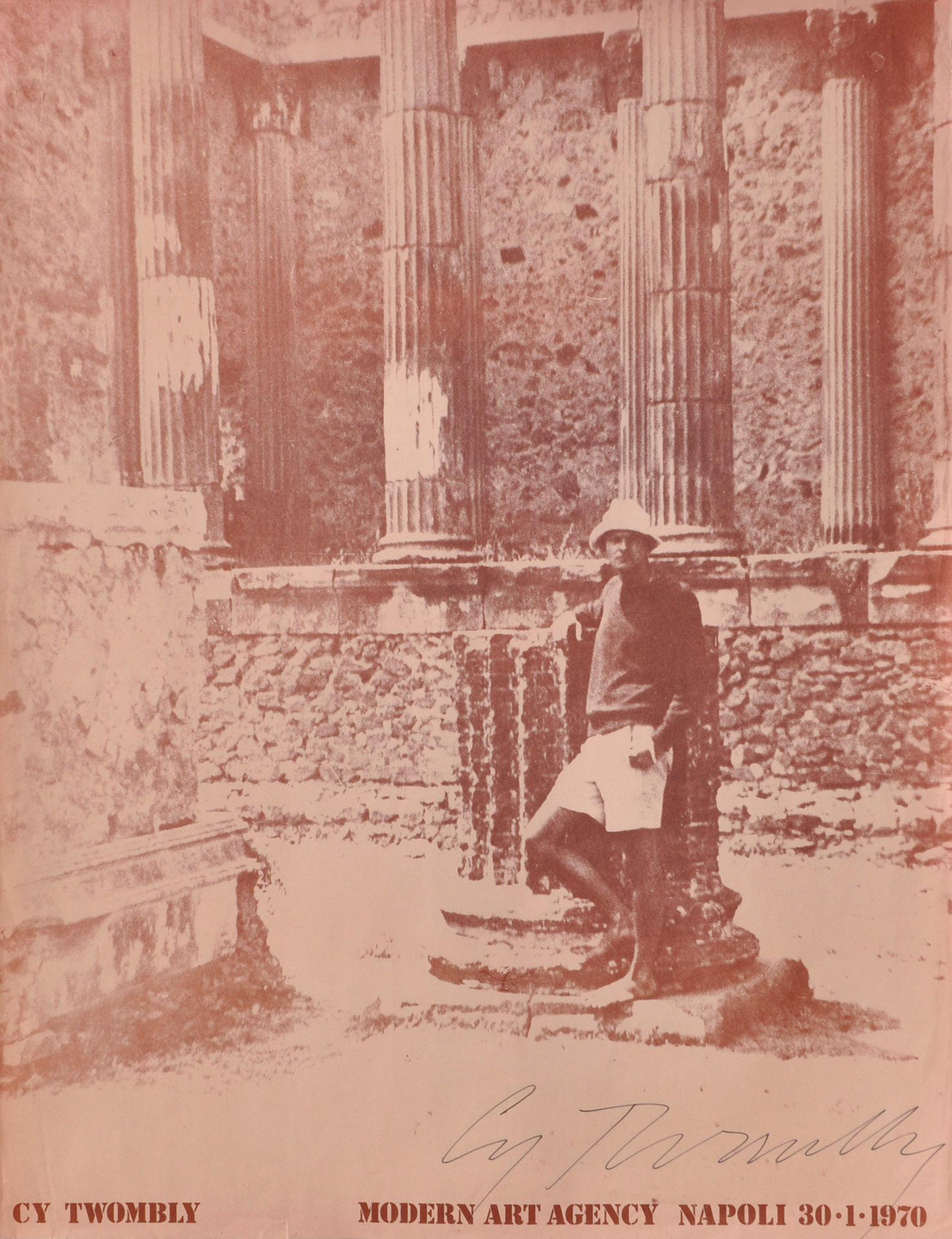 Cy Twombly: Modern Art Agency Lucio Amelio, Naples, 1970