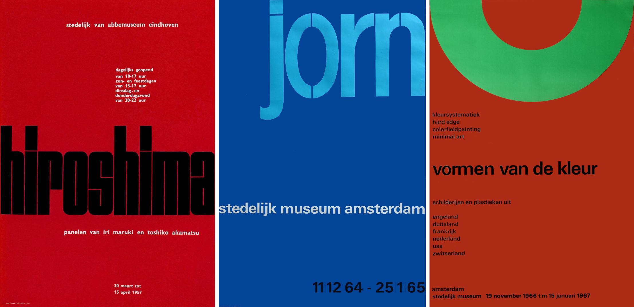 Wim Crouwel Stedelijk Van Abbemuseum posters